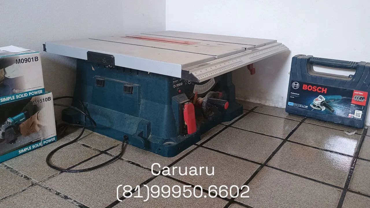 LEIA A DESCRIÇÃO Serra de Bancada Bosch Profissional - Foto 2