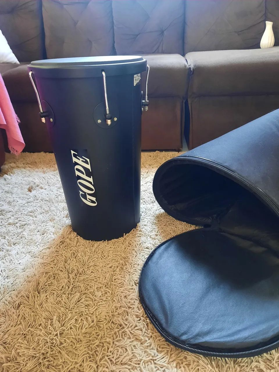 Tamborim GOPE com Capa