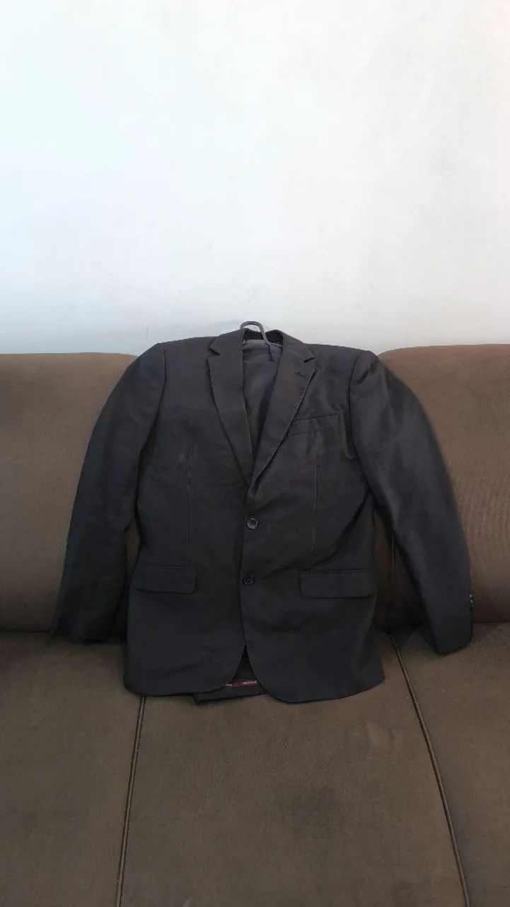 Terno Slim Masculino Preto