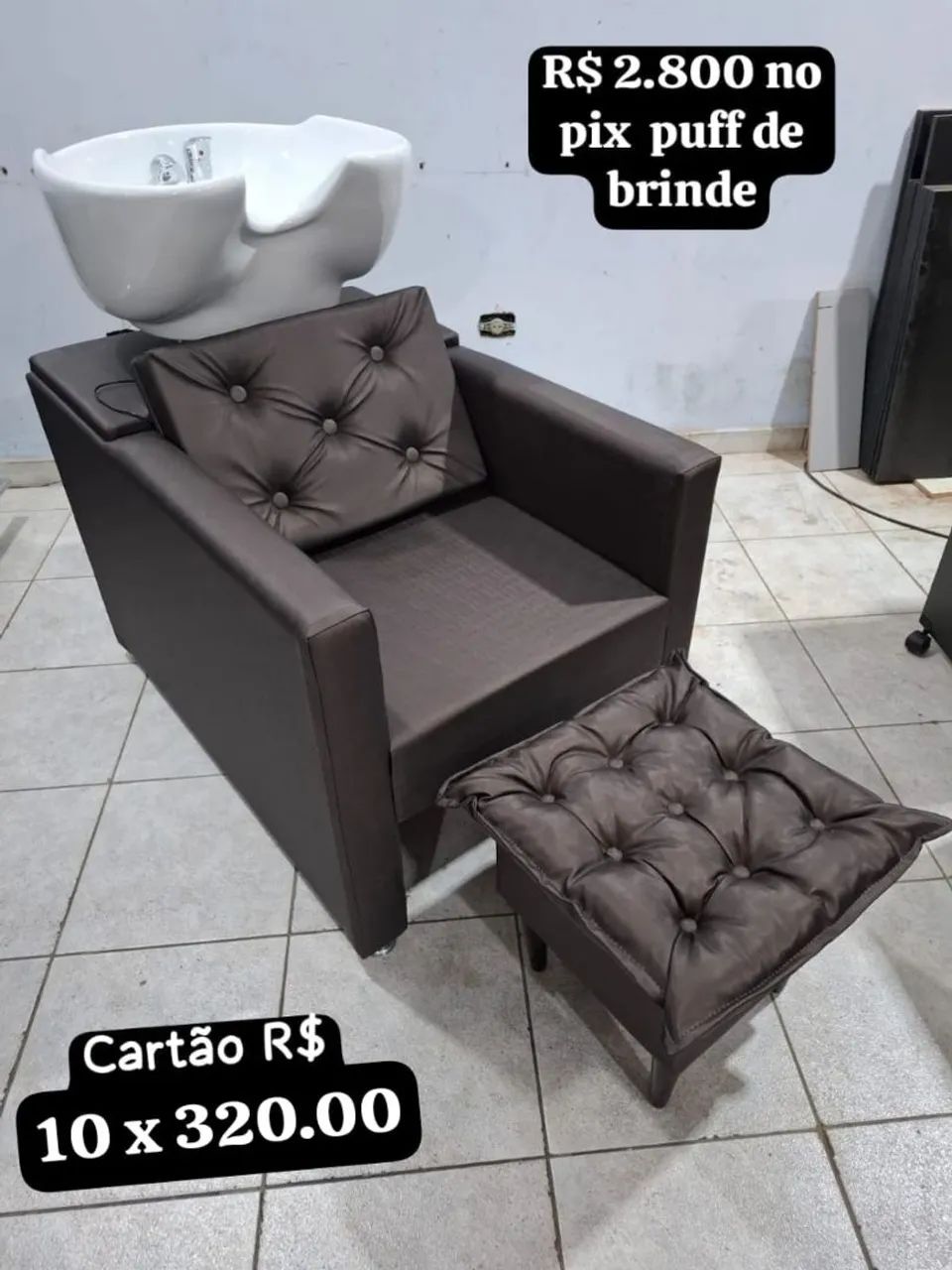 Cadeiras e Lavatorios