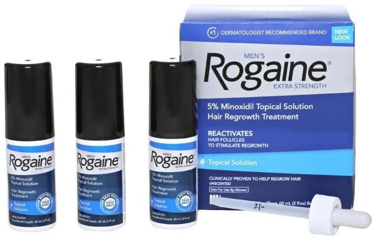 Rogaine Topical Solution (líquido)