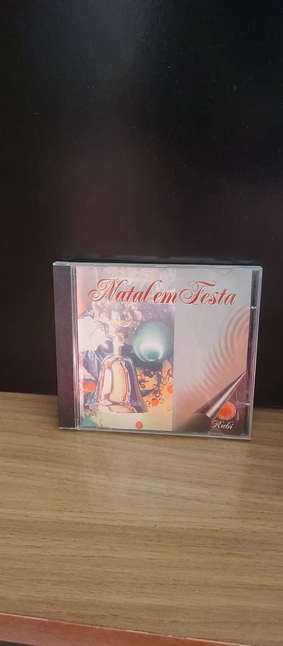 CD com várias músicas de Natal 