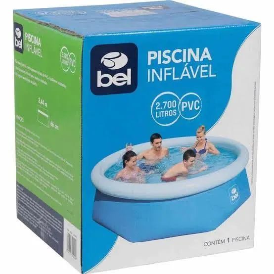 Piscina Bel Inflável 2700L  - Foto 5