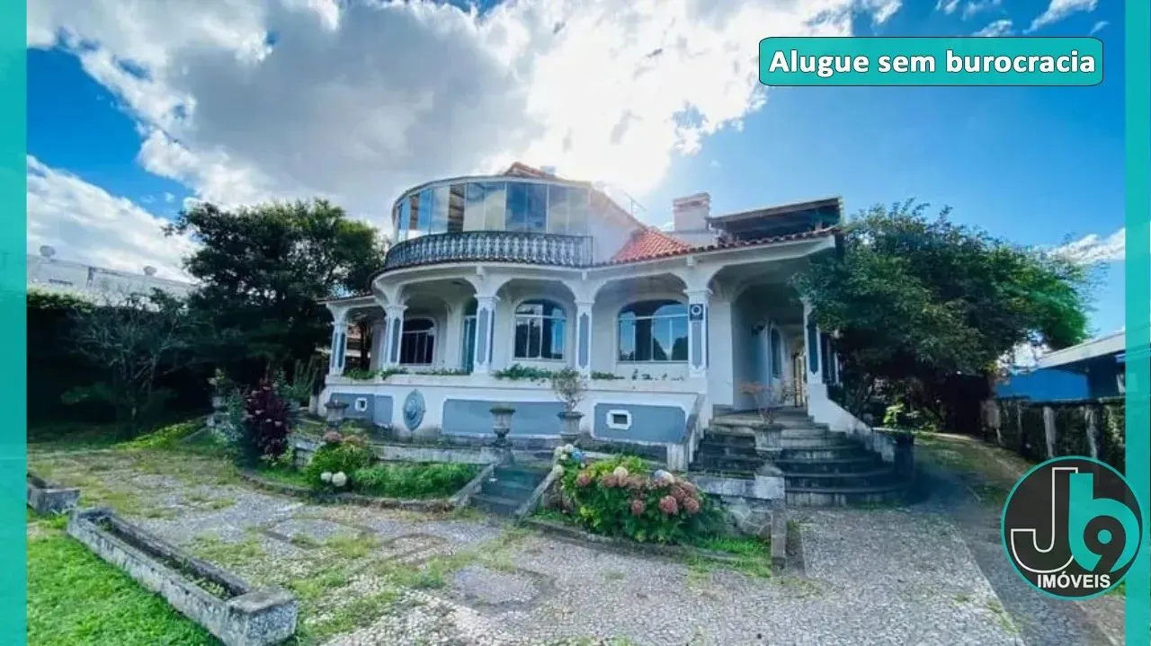 Casa Comercial Alugar Bacacheri 1.000m² com Piscina Privativa 10 Quartos e 4 Vagas de Gara