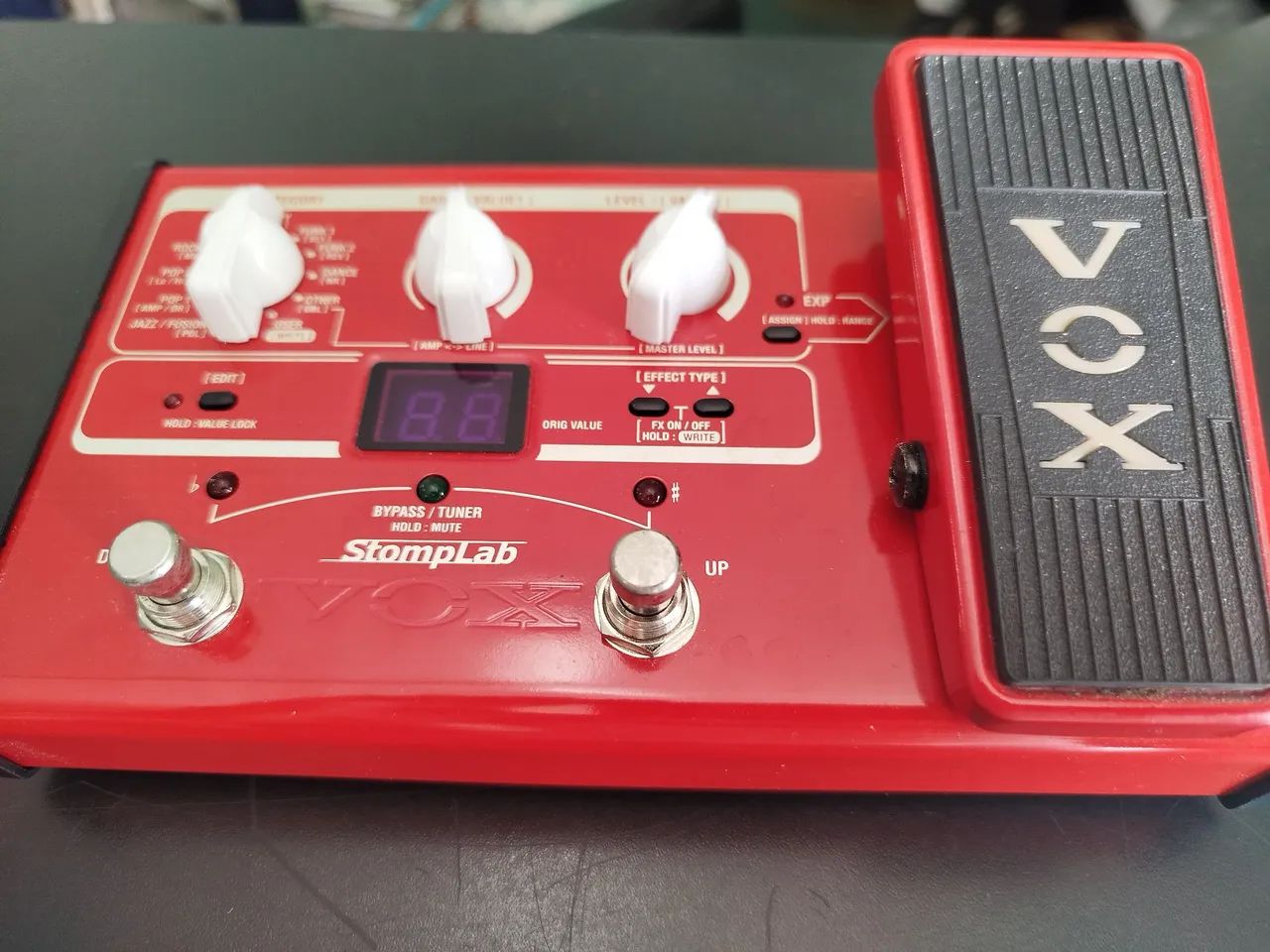 Pedaleira contrabaixo VOX Stomplab IIB 