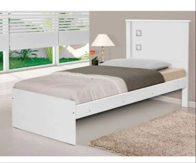 Cama Solteiro Barcelona ENTREGAMOS - Foto 3