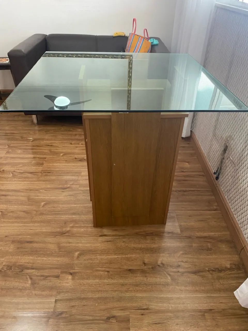 Mesa tampo de vidro  - Foto 4
