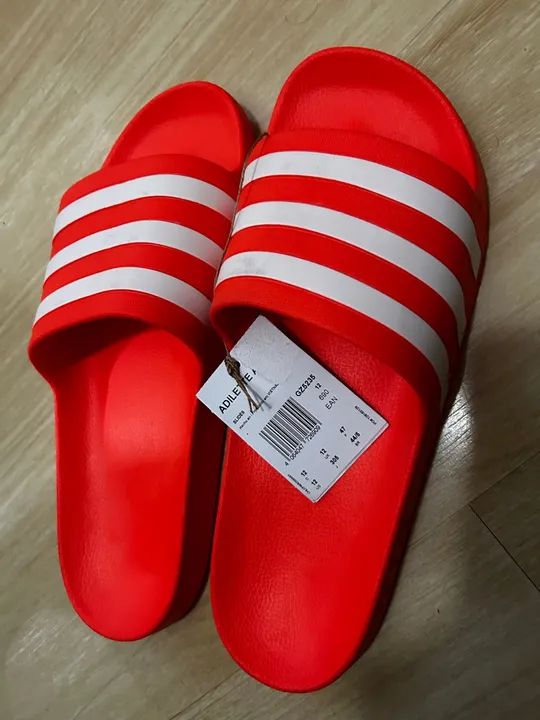 Chinelo Adidas Adilette Vermelho - Foto 3