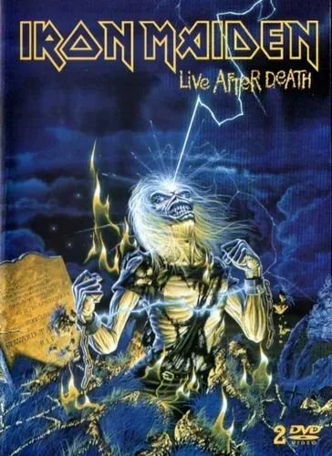 Dvd Duplo Iron Maiden Live After Death Original lacrado importado.