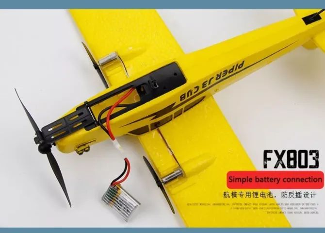 Avião de Controle Remoto Fx 2.4ghz Fx803 - Foto 5