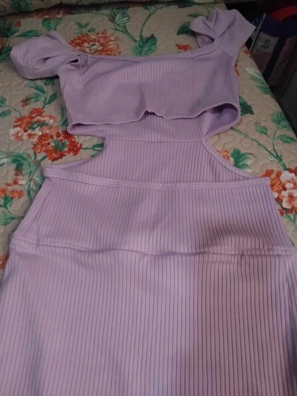 Vestido midi lilás  - Foto 5