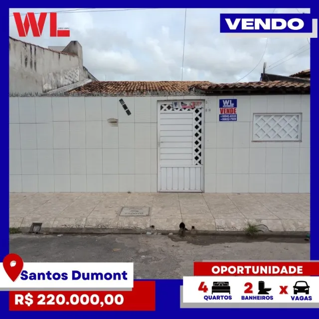 Vendo- Casa no Santos Dumont