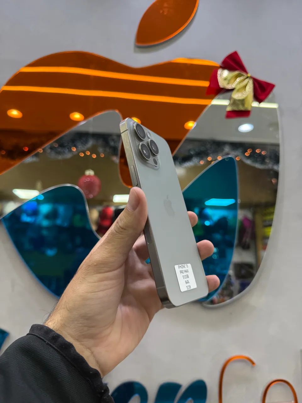 IPHONE 15 PRO MAX 512GB NATURAL SEMI NOVO BLACK FRIDAY - Celulares