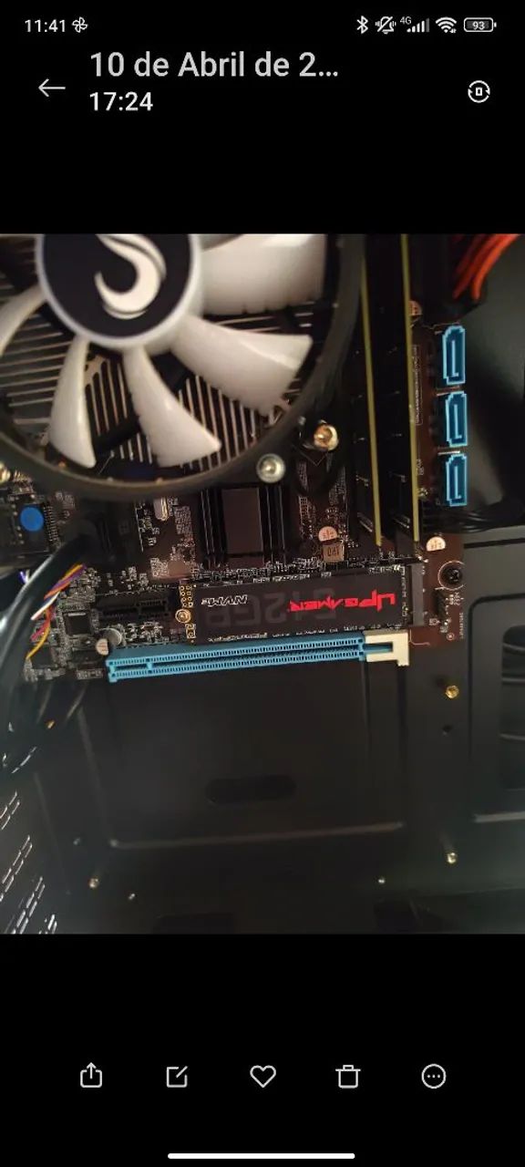 Kit upgrade i5 7500 mais placa mãe H110 - Foto 2