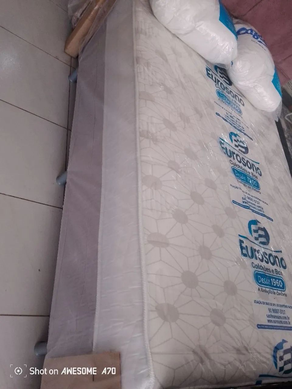 Cama Box Eurosono mola ensacada a pronta entrega  - Foto 2