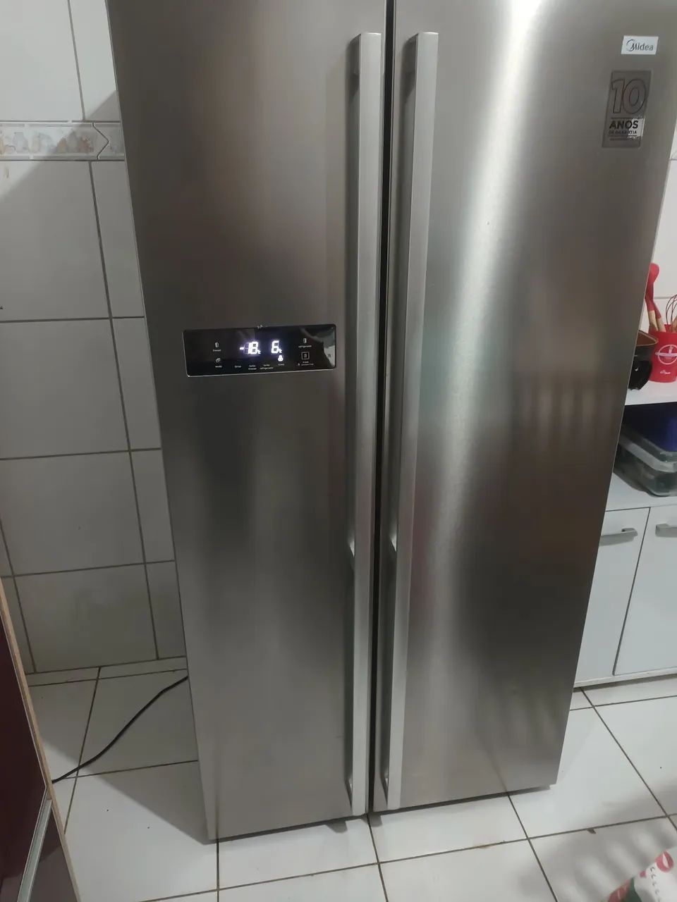 Geladeira Side by Side Midea