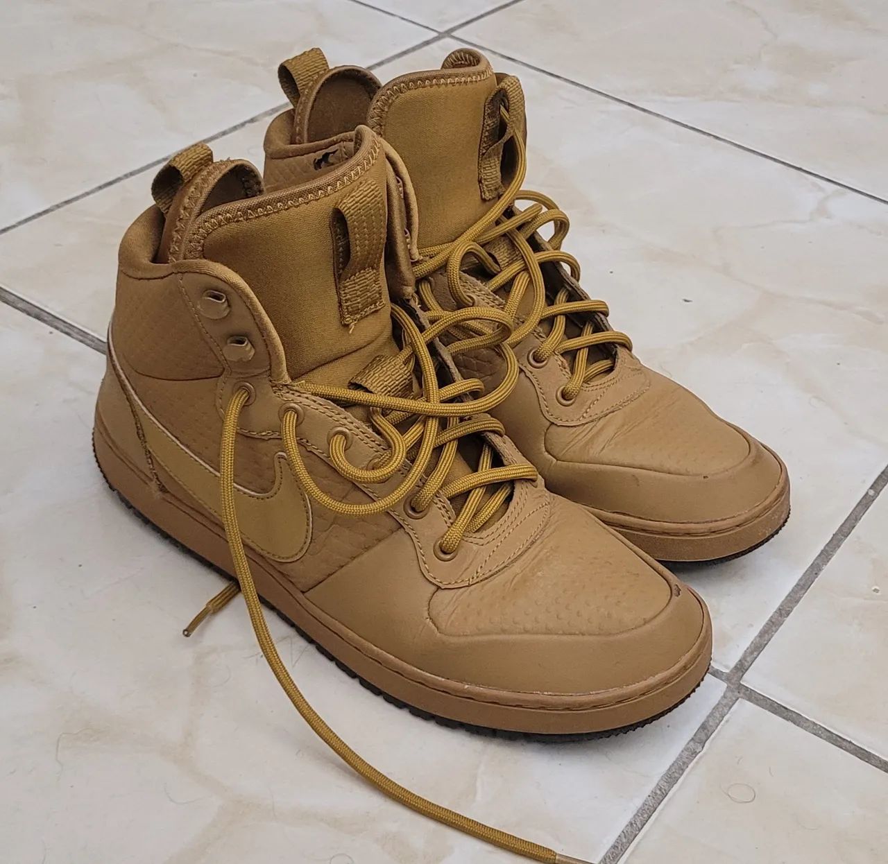 TÊNIS NIKE EBERNON MID WINTER "WHEAT" - TAMANHO 40 - Foto 3