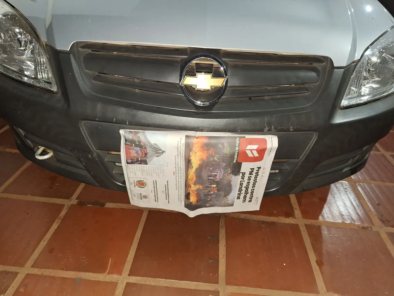 Parachoque Dianteiro Chevrolet Celta