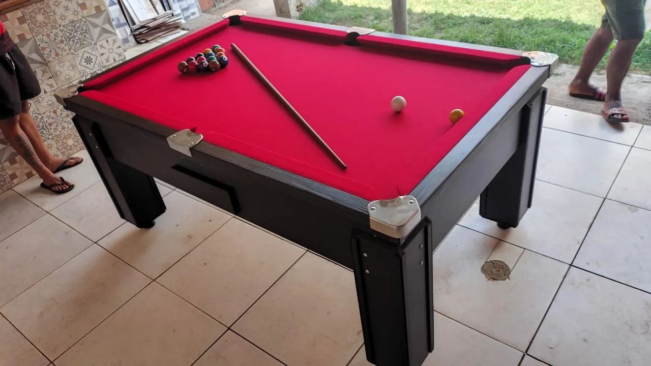 Mesa de bilhar campo de pedra ardósia mesa de sinuca vários modelos - Foto 4