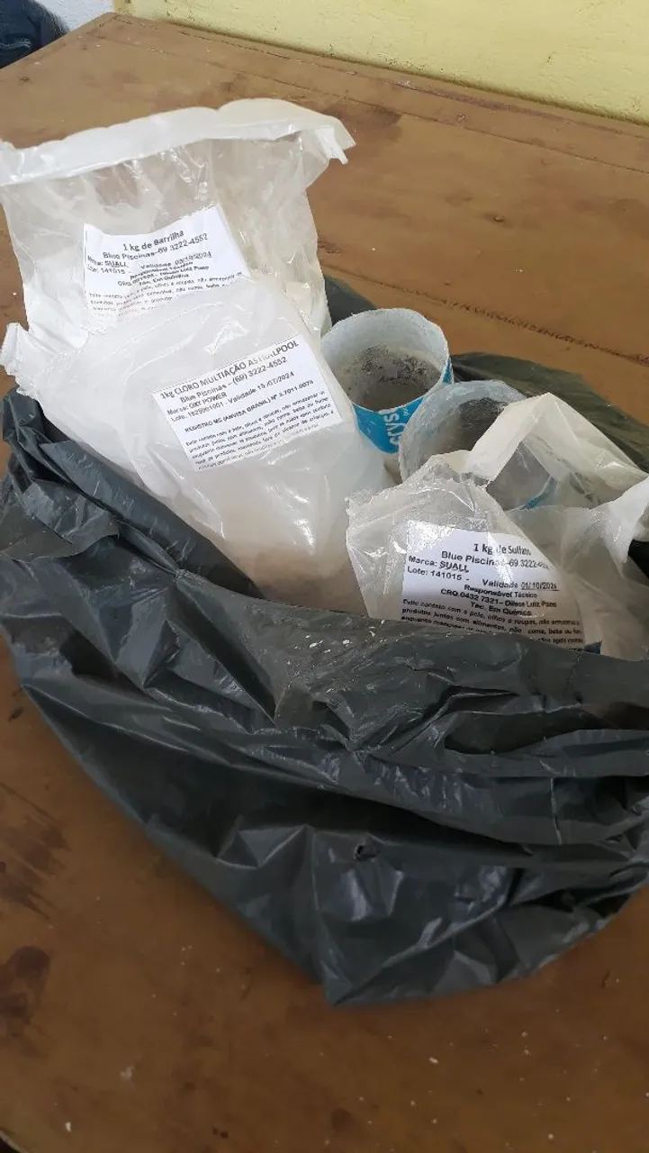 PISCINA 3MILLTS KIT LIMPESA E PRODUTO