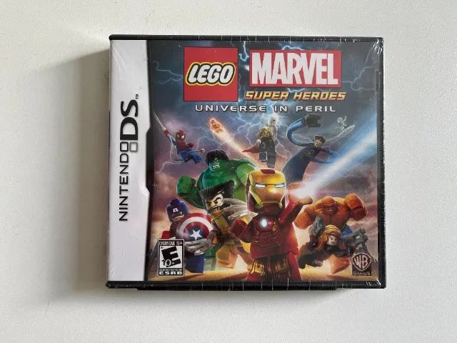 Lego Marvel Super Heroes Nintendo DS Lacrado! Jogos de Vídeo