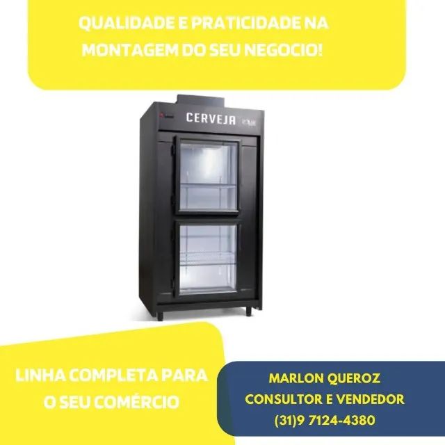 Cervejeira 2 Portas Mini Câmara 220v Polar