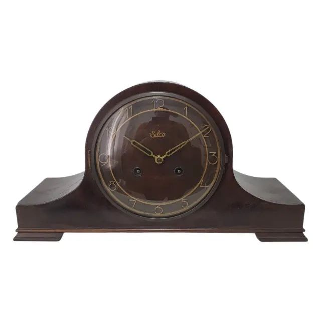 Relógio Silco Bimbam Swiss de Mesa Antigo Retrô - Foto 6