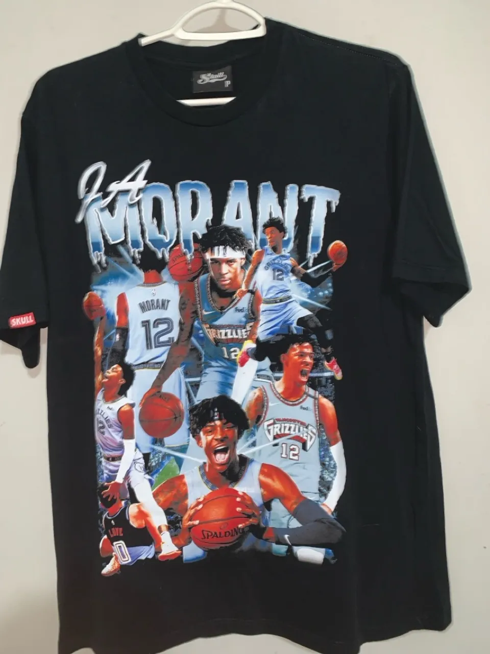 Camiseta Preta Ja Morant Basquete