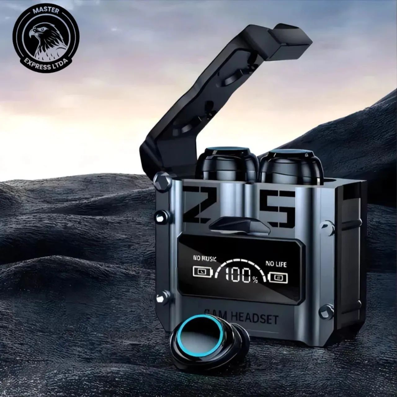 Fone de ouvido gamer sem fio bluetooth TWS GAM Headset - Foto 5