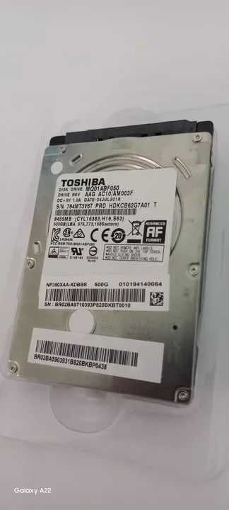 HD 2.5" Toshiba