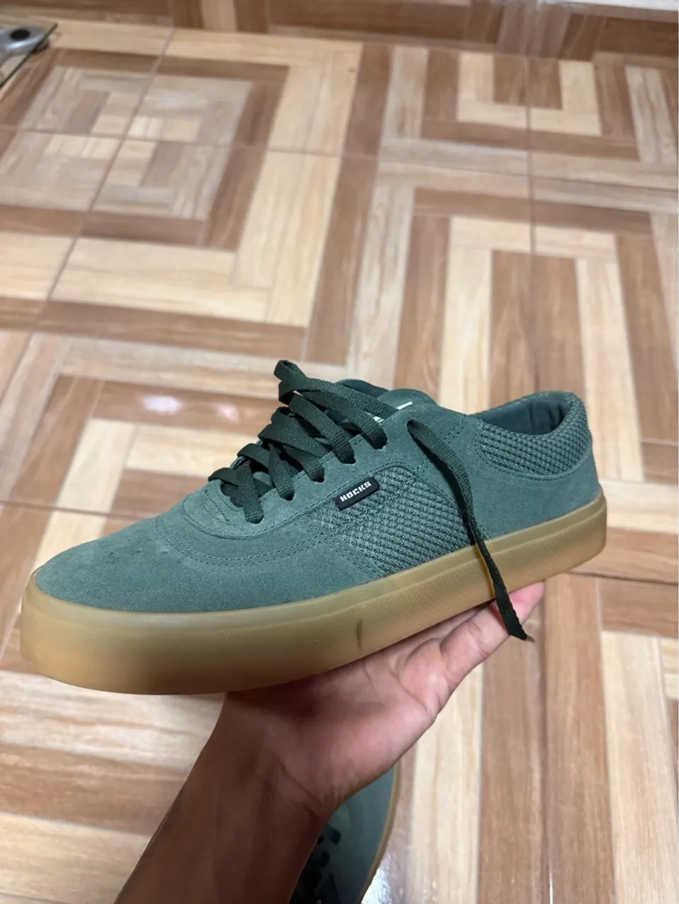 Tênis Hocks Verde - Novo e estiloso!