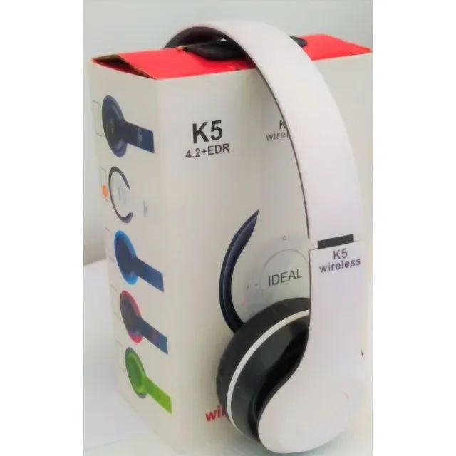 Fone Bluetooth Wireless Headphone Ideal JBL- K5 4.2 qualidade ,potencia e belo design - Foto 4