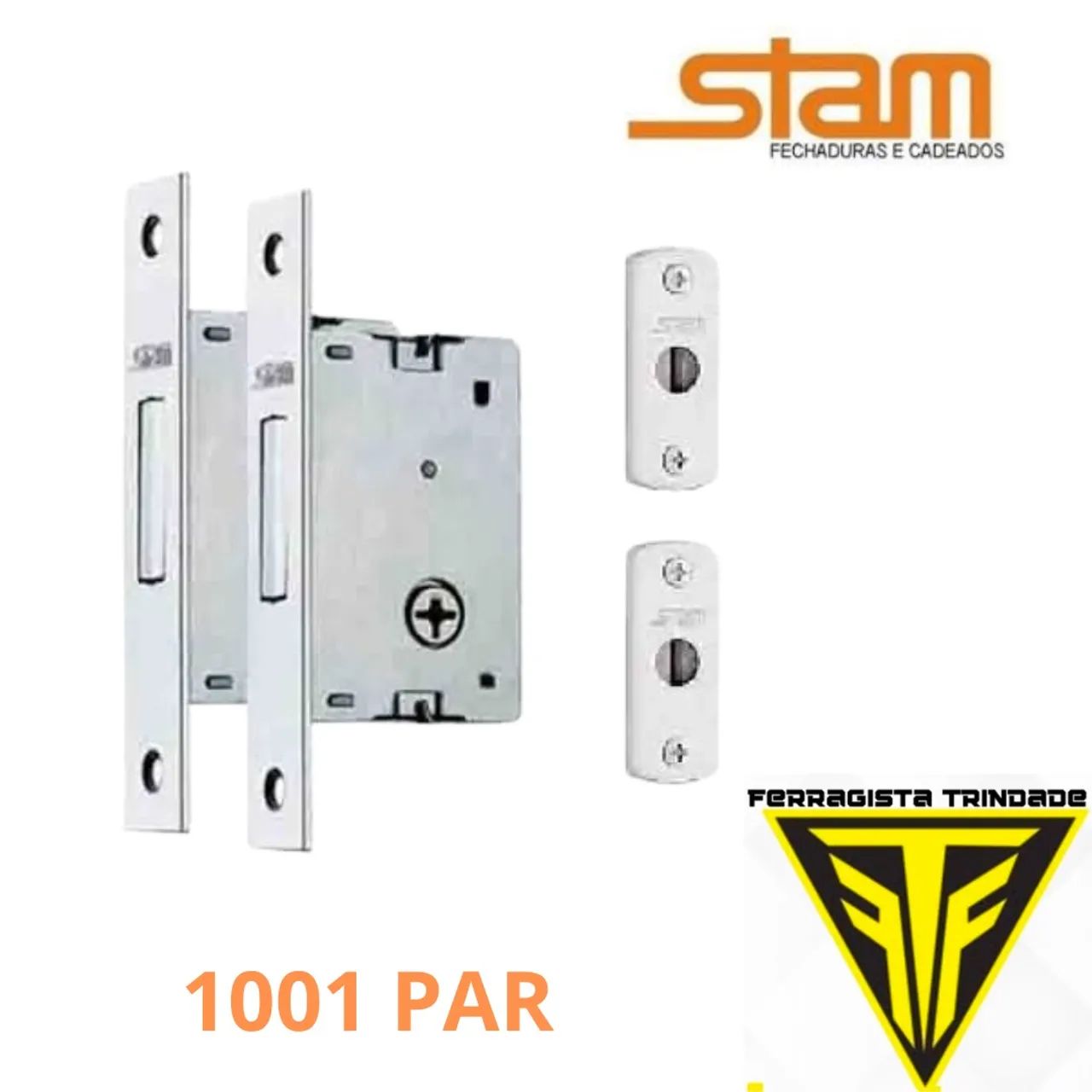 Fechadura Stam 1001 Par - Segurança e Qualidade