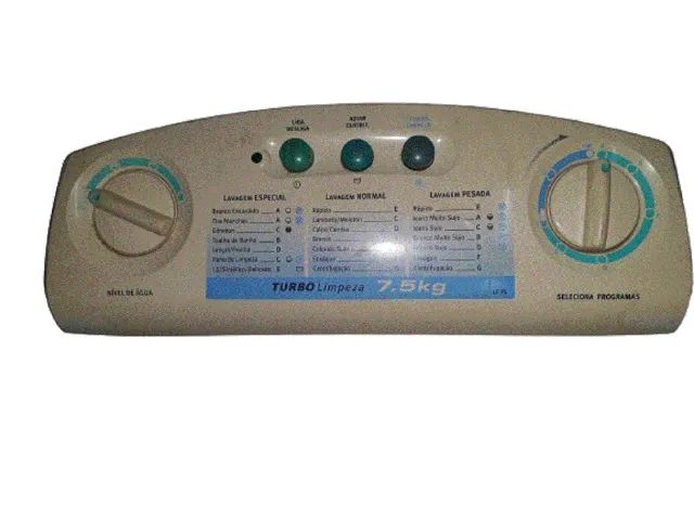 Painel completo Electrolux 7,5kg lf75