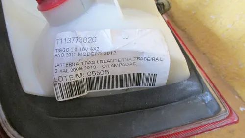 Lanterna Traseira Chery Tiggo Usada #05505 - Foto 5
