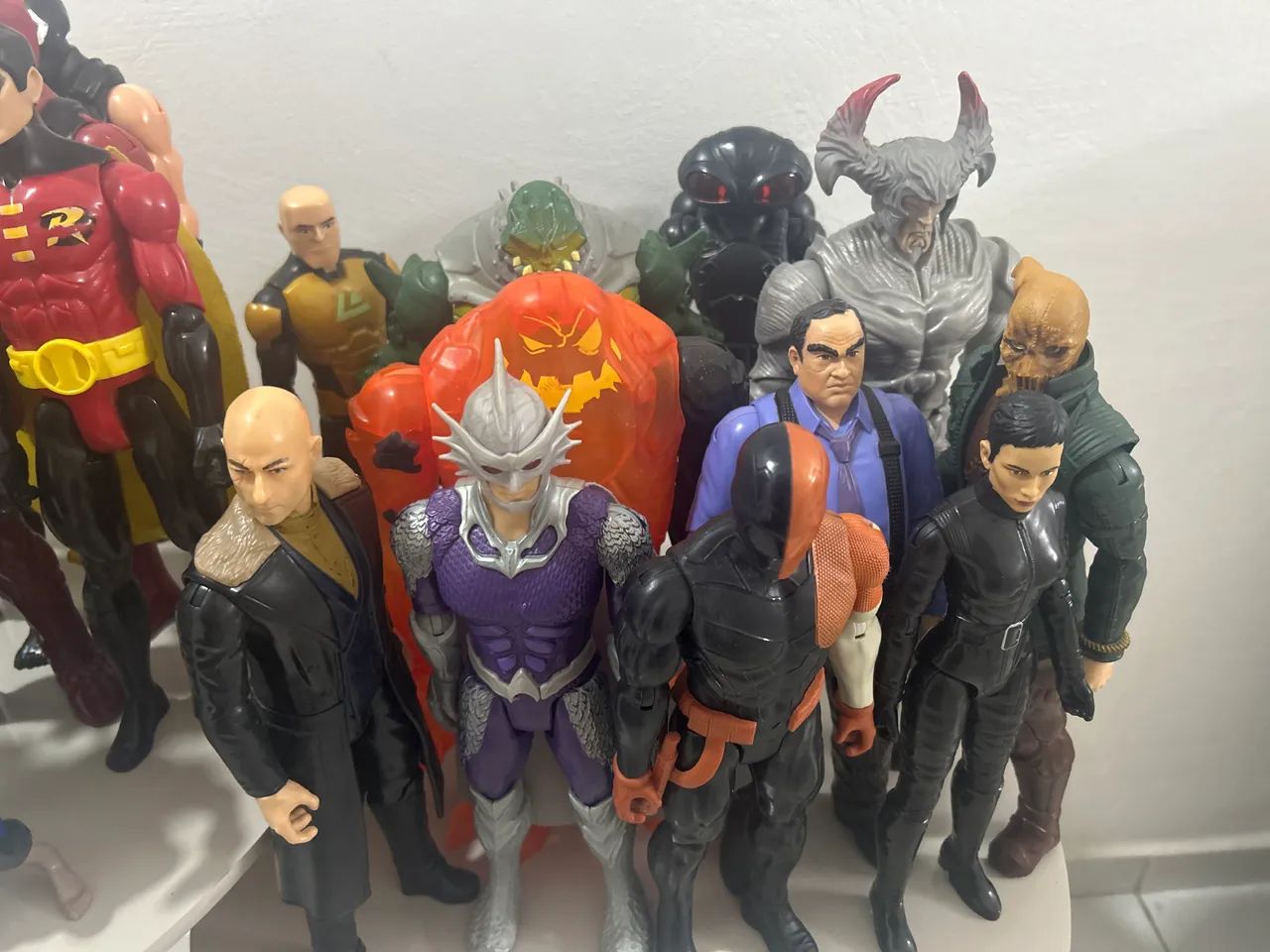 Super Coleção bonecos Dc & Marvel 30cm Raro  - Foto 5