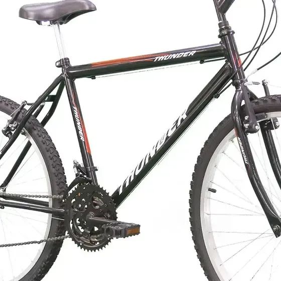 Bicicleta Aro 26 Track e Bikes Thunder Freio V-Brake 18 Marchas - Foto 3