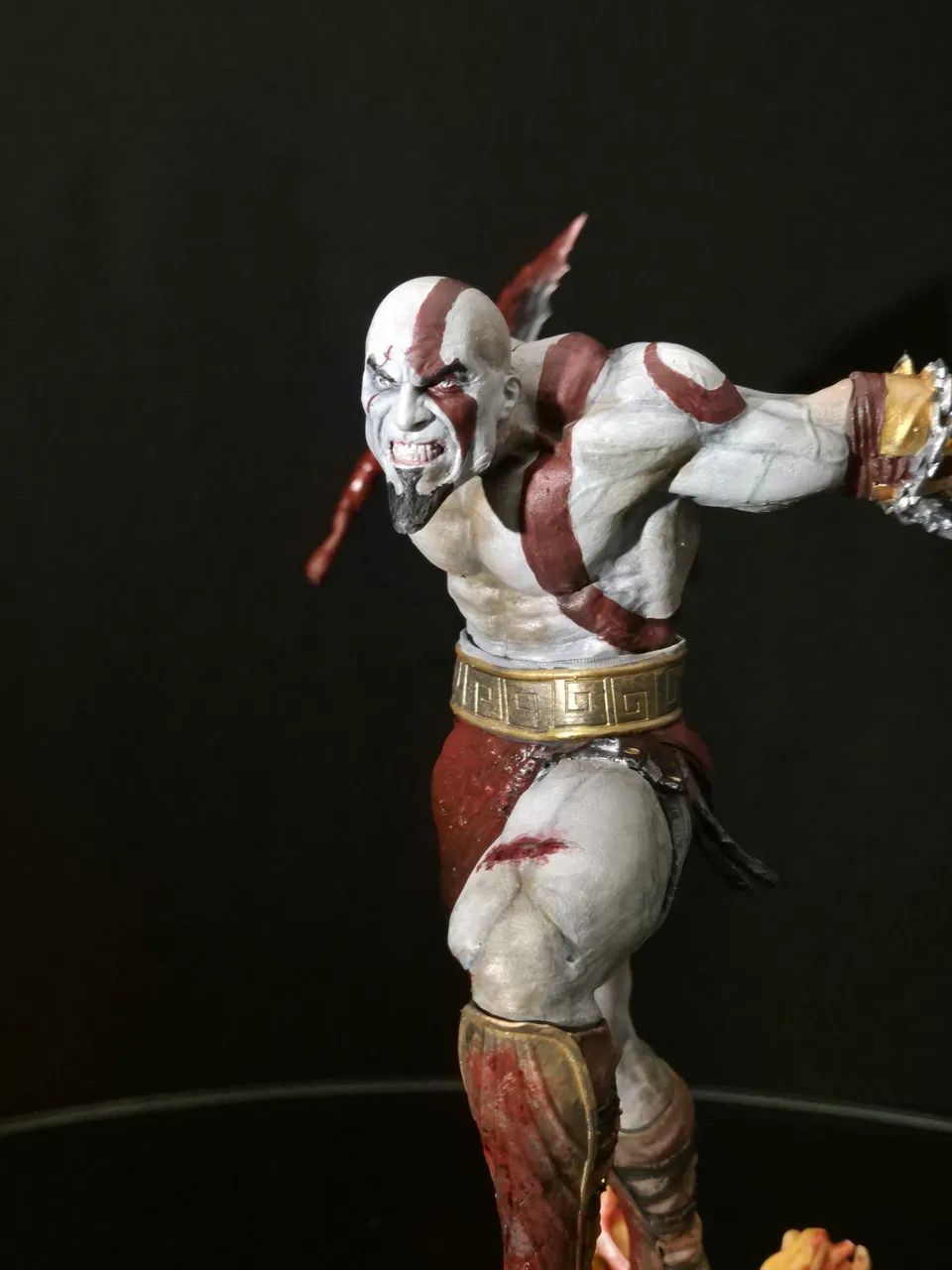 Kratos Action Figure - God Of War - Impressão em Resina 3d - Foto 2