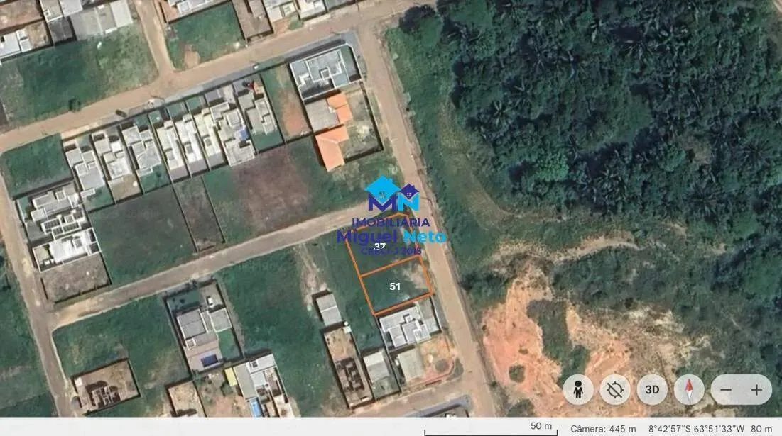 Lote no loteamento Residencial GreenVille com 320,61 m²