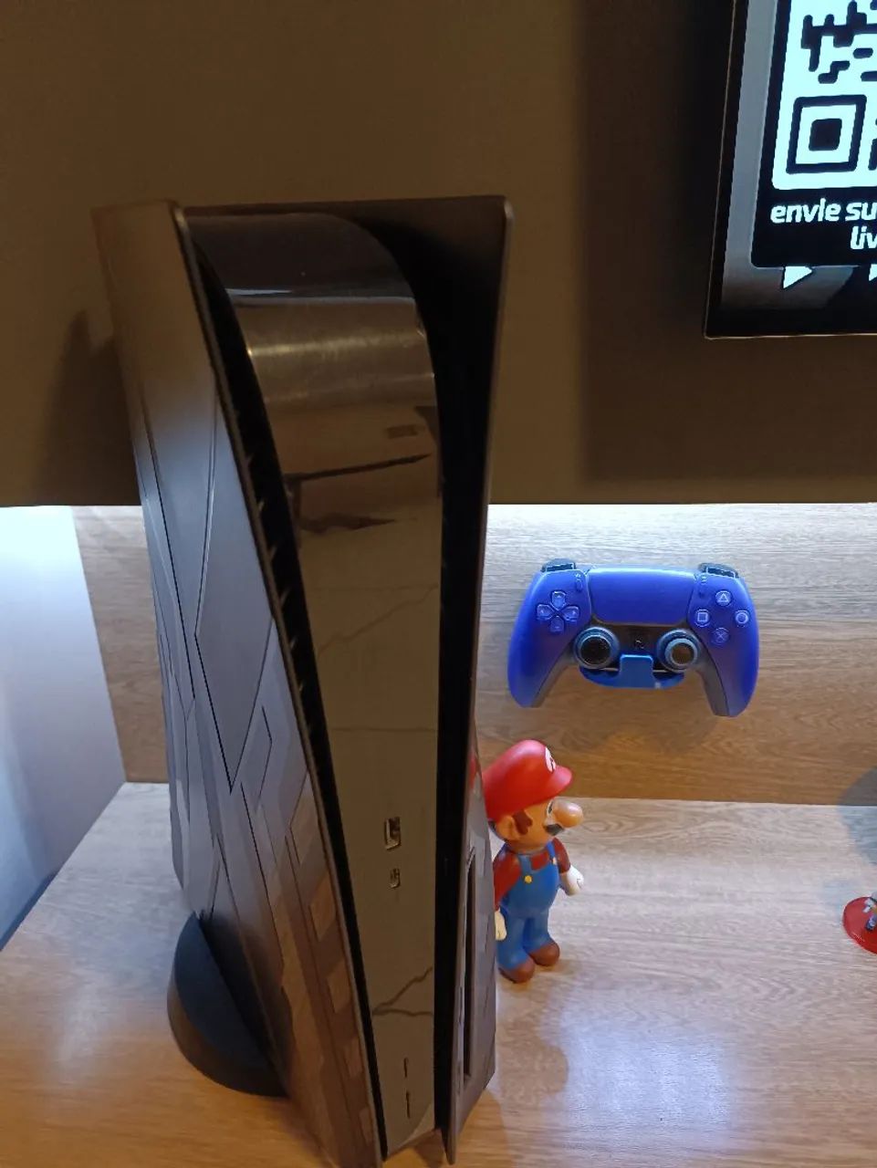 Playstation 5 com Leitor Black Caps - Foto 2