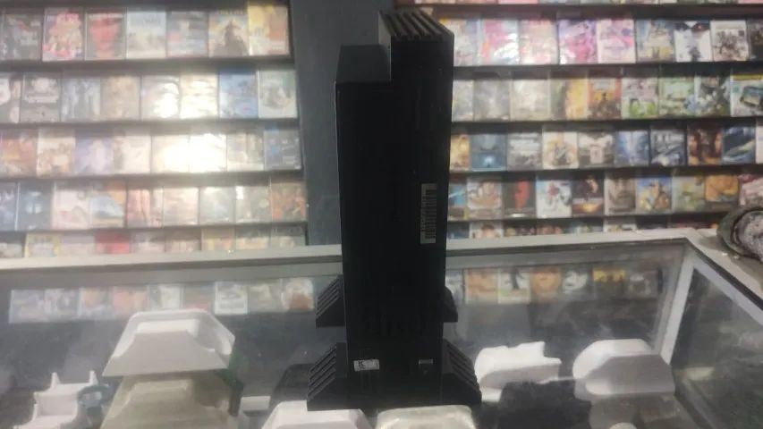 Ps2 Phat 2 controles hd320gb 5 mil jogos memory card original e cabos - Foto 4