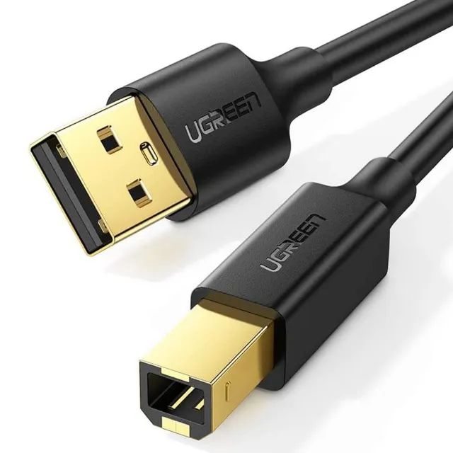 Cabo USB pra impressora - 5 Metros - Original Ugreen - Universal - R$: 80,00  Cada