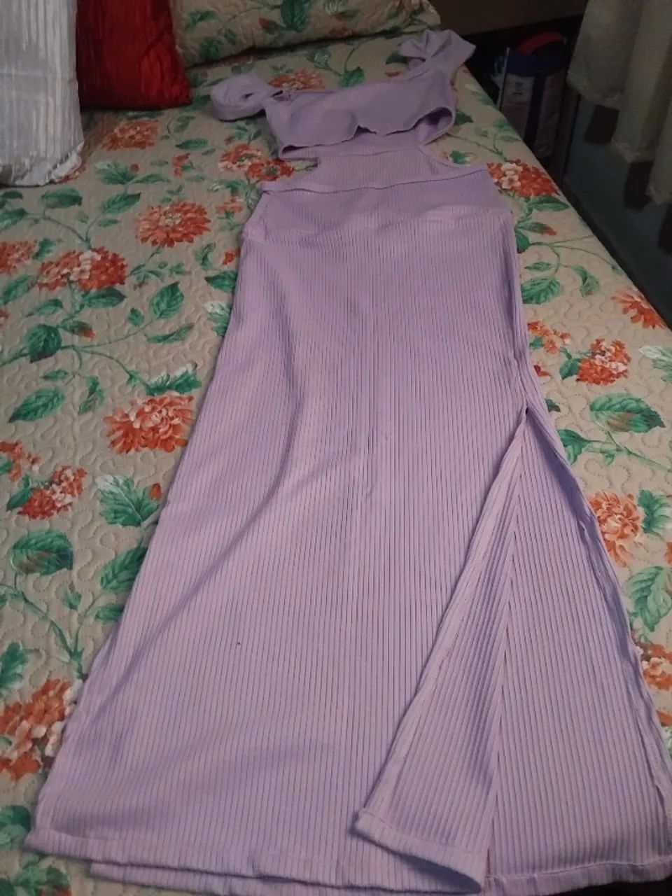Vestido midi lilás  - Foto 4