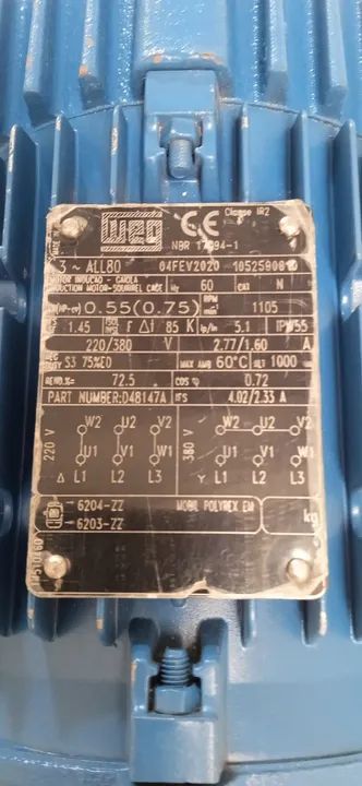 Motor Ventilador Condensadora Chiller Hitachi Rcu2amfl/mfp - Foto 4