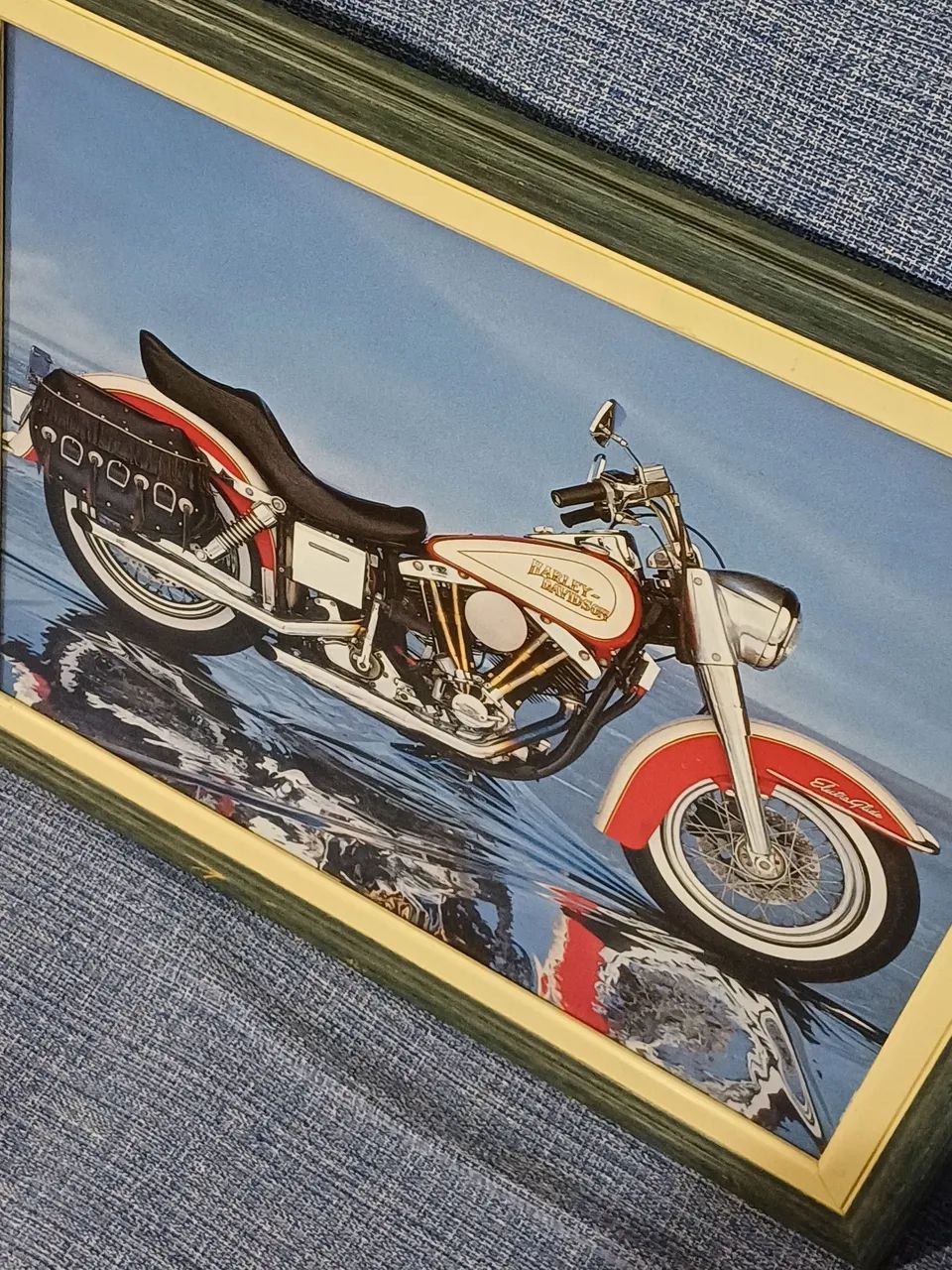 Quadro Decorativo da Harley-Davidson Electra Glide - Foto 6