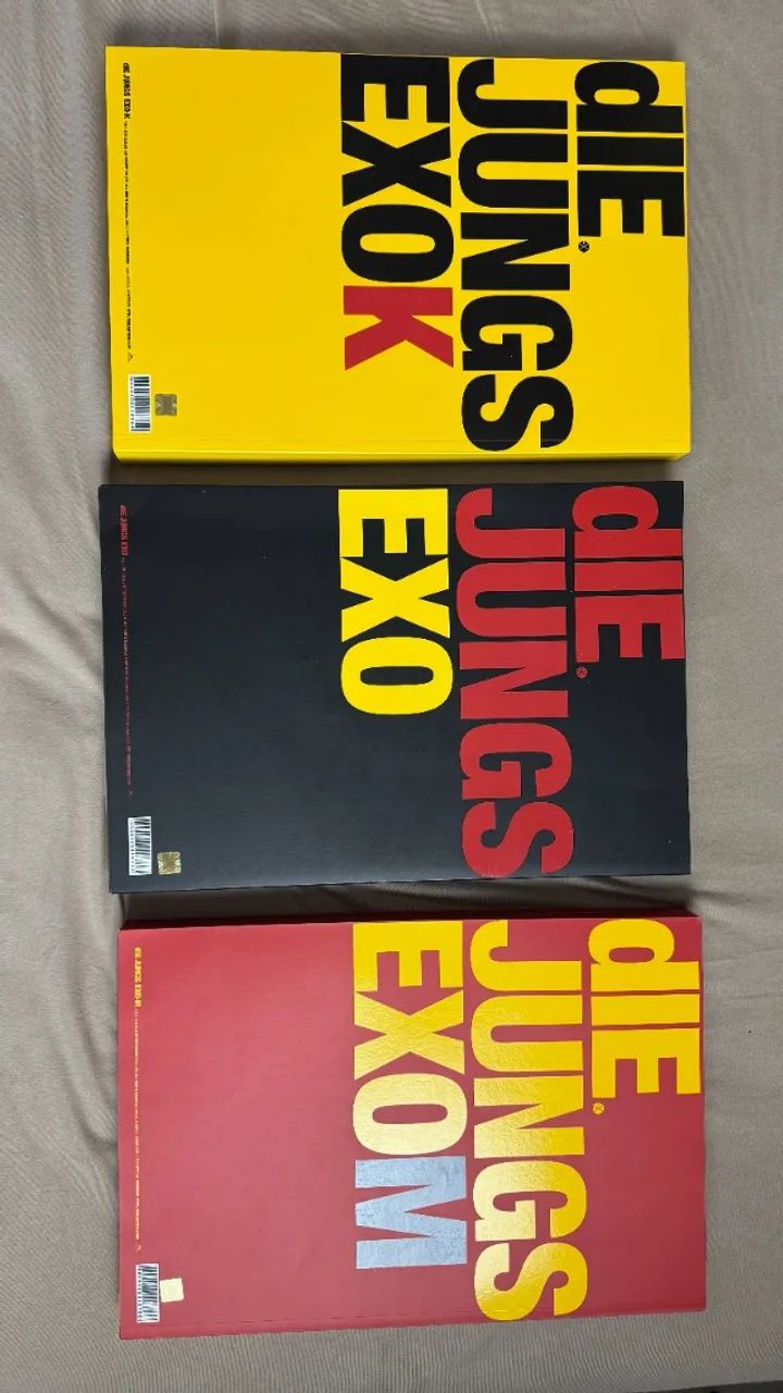 EXO DIE JUNGS - Photobook + DVD - CDs, DVDs etc - Velha, Blumenau