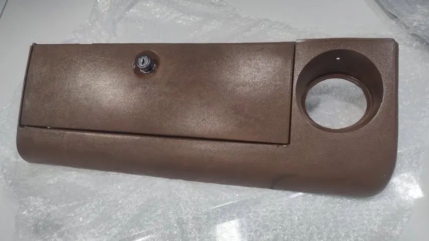 Tampa Porta Luvas Moldura Opala 75/80 Original Gm Marrom