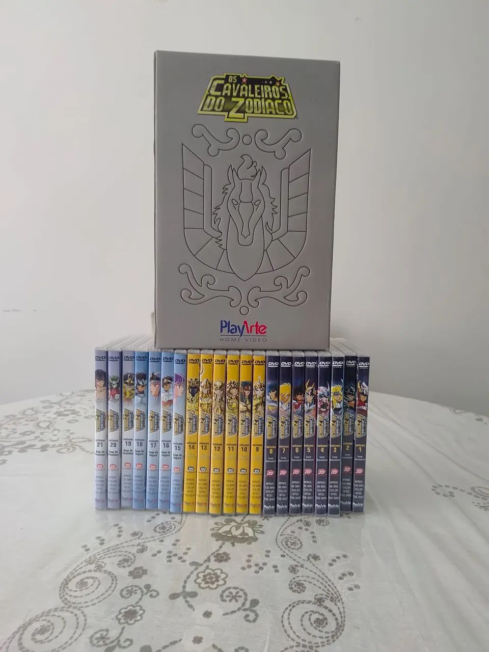 Box cavaleiros do zodiaco completo - CDs, DVDs etc - Samambaia