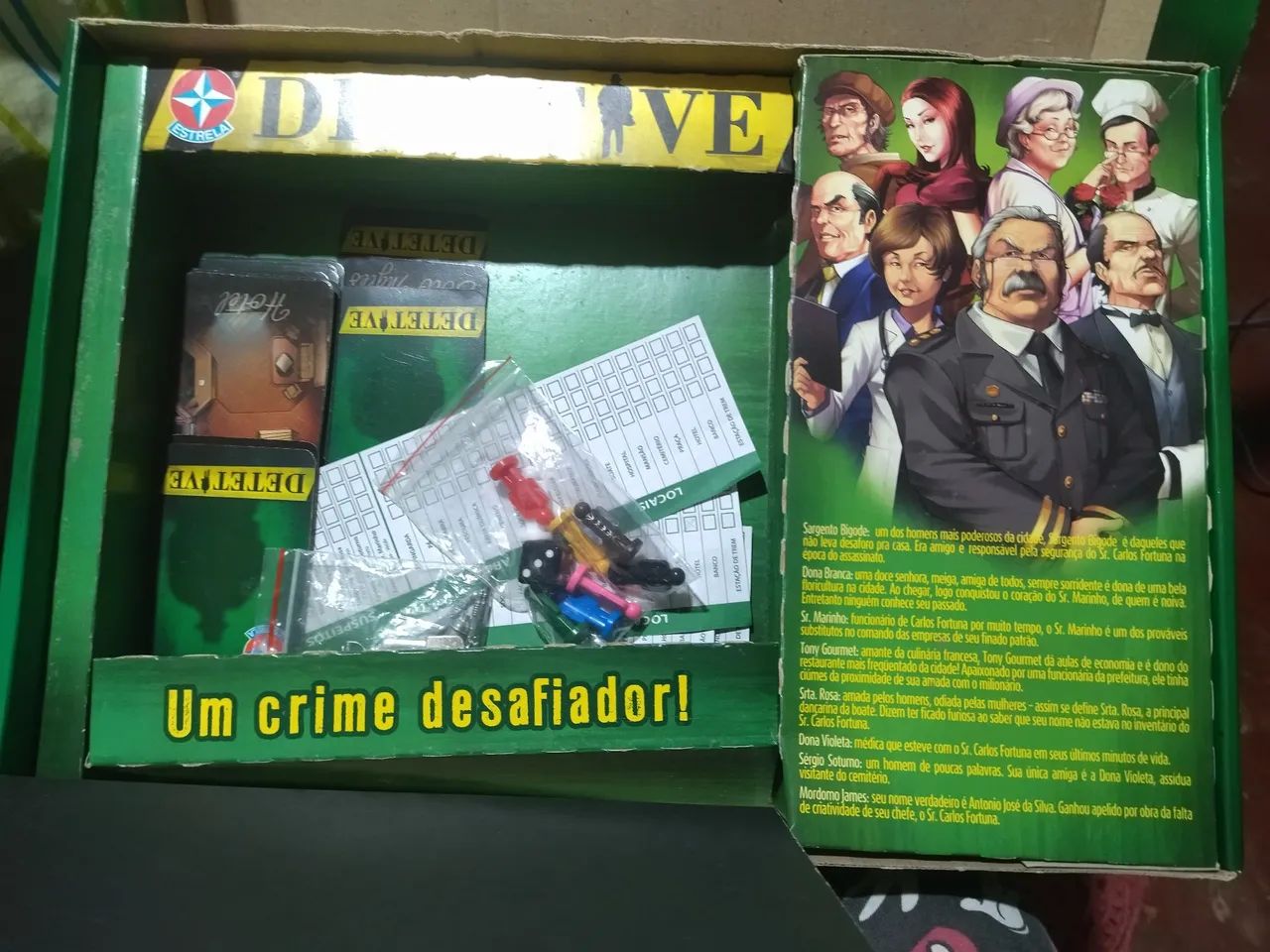 Jogo de Detetive - Um Crime Desafiador!são 2 jogos os dois estão completos da estrela  - Foto 2