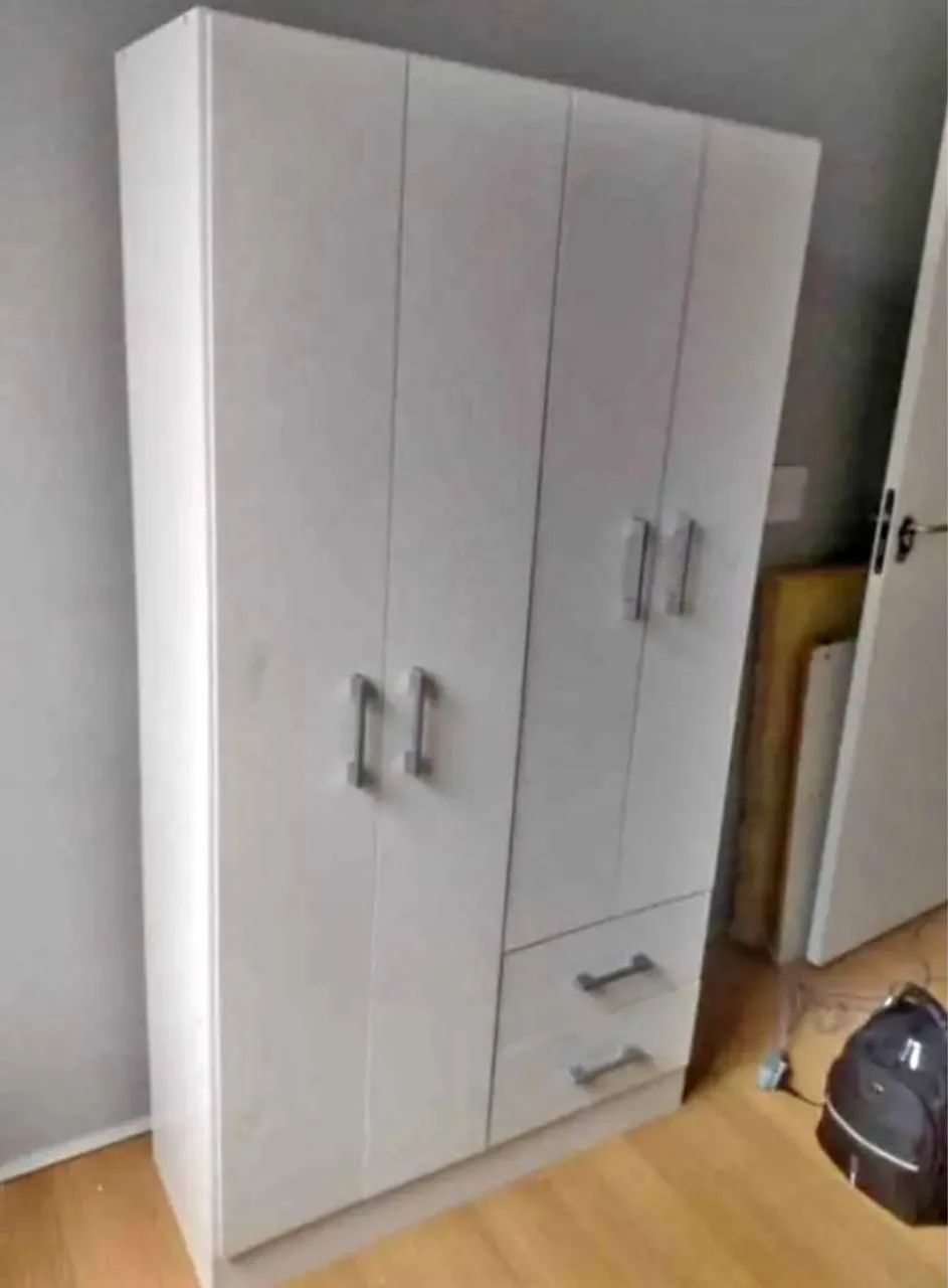 Guarda-Roupa Branco Moderno - R$339,99 - Foto 2